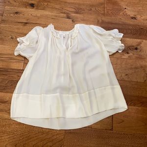 The Great silk peasant blouse